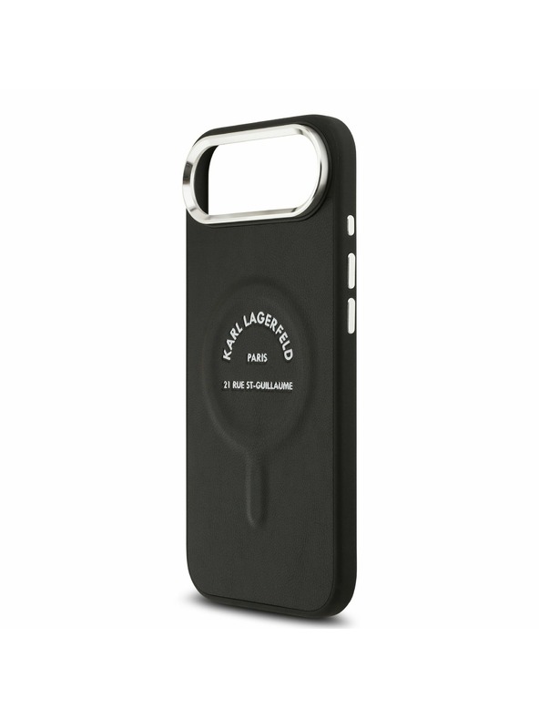 Karl Lagerfeld Karl Lagerfeld PU RSG Logo MagSafe Zadní Kryt pro iPhone Air Black