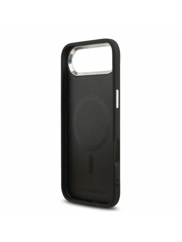 Karl Lagerfeld Karl Lagerfeld PU RSG Logo MagSafe Zadní Kryt pro iPhone Air Black