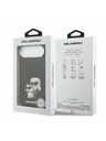 Karl Lagerfeld Karl Lagerfeld IML Aquarelle Karl and Choupette Zadní Kryt pro iPhone Air Black