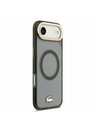 Lacoste Lacoste PC/TPU Frosted Finish Gold Logo MagSafe Zadní Kryt pro iPhone Air Black