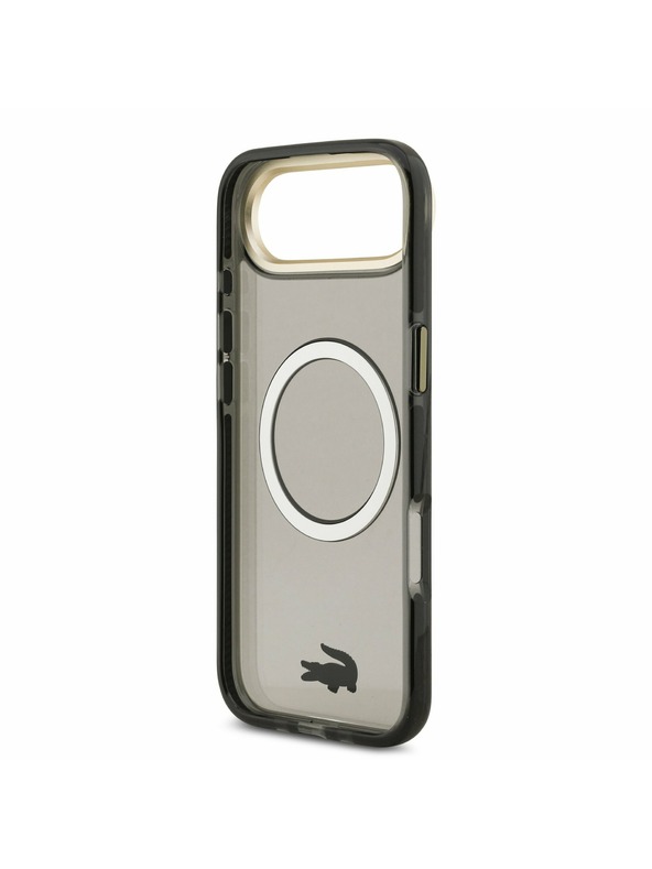 Lacoste Lacoste PC/TPU Frosted Finish Gold Logo MagSafe Zadní Kryt pro iPhone Air Black