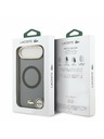 Lacoste Lacoste PC/TPU Frosted Finish Gold Logo MagSafe Zadní Kryt pro iPhone Air Black
