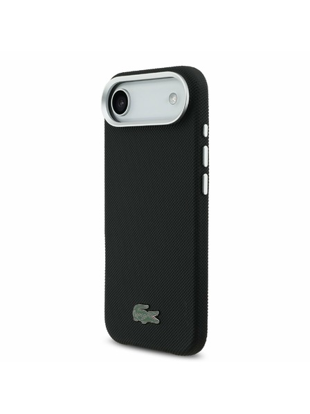 Lacoste Lacoste Iconic Petit Pique Metal Logo MagSafe Zadní Kryt pro iPhone Air Black