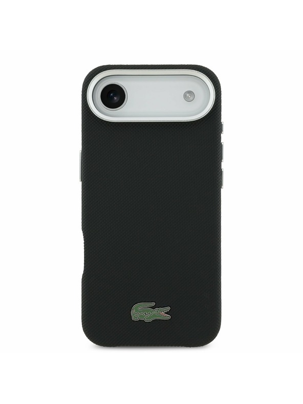 Lacoste Lacoste Iconic Petit Pique Metal Logo MagSafe Zadní Kryt pro iPhone Air Black