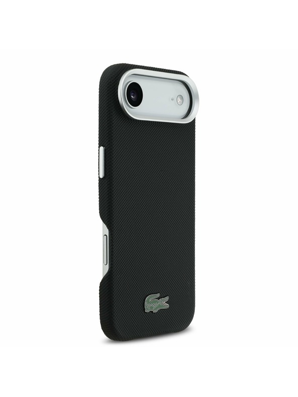 Lacoste Lacoste Iconic Petit Pique Metal Logo MagSafe Zadní Kryt pro iPhone Air Black