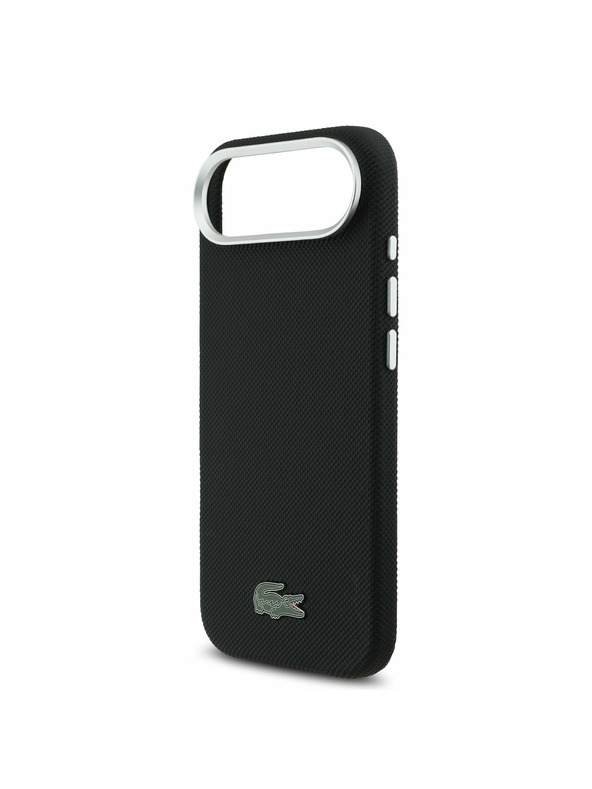 Lacoste Lacoste Iconic Petit Pique Metal Logo MagSafe Zadní Kryt pro iPhone Air Black