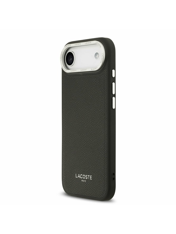 Lacoste Lacoste PU Leather Champs Elysees MagSafe Zadní Kryt pro iPhone Air Black