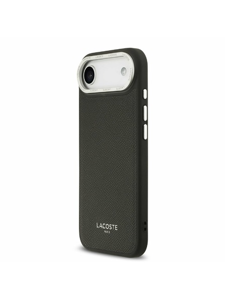 Lacoste Lacoste PU Leather Champs Elysees MagSafe Zadní Kryt pro iPhone Air Black