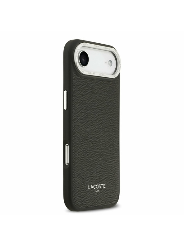 Lacoste Lacoste PU Leather Champs Elysees MagSafe Zadní Kryt pro iPhone Air Black