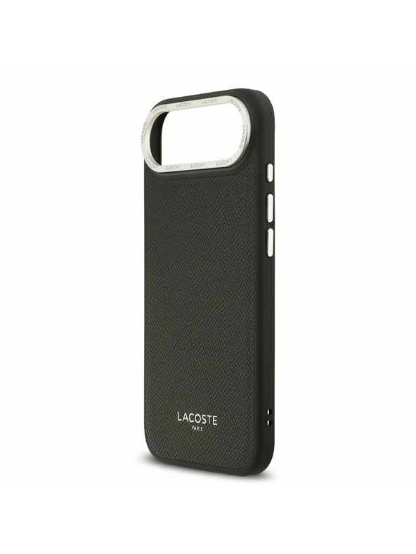 Lacoste Lacoste PU Leather Champs Elysees MagSafe Zadní Kryt pro iPhone Air Black