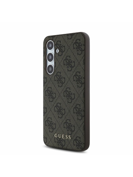Guess Guess 4G Zadní Kryt pro Samsung Galaxy S24 FE Brown