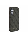 Guess Guess 4G Zadní Kryt pro Samsung Galaxy S24 FE Brown