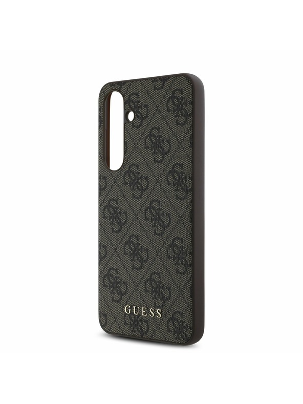 Guess Guess 4G Zadní Kryt pro Samsung Galaxy S24 FE Brown