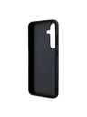 Guess Guess PU 4G Metal Logo Zadní Kryt pro Samsung Galaxy S24+ Grey