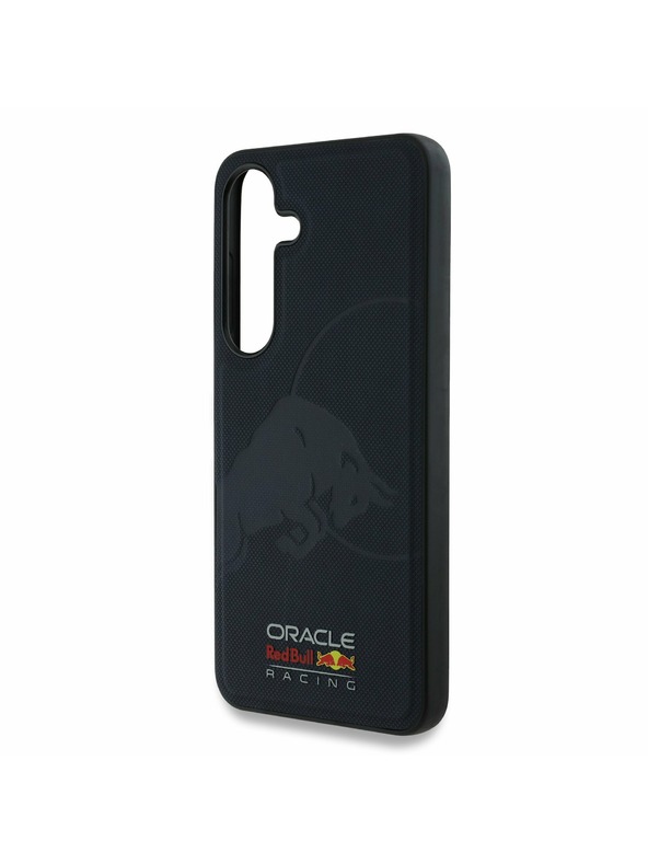 Red Bull Red Bull Leather Meshed Debossed Logo MagSafe Zadní Kryt pro Samsung Galaxy S25 Navy