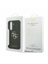Guess Guess PU 4G Metal Logo Zadní Kryt pro Samsung Galaxy S25 FE Grey