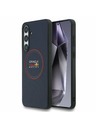Red Bull Red Bull PU Leather Red Ring MagSafe Zadní Kryt pro Samsung Galaxy S25 FE Navy