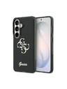 Guess Guess IML 4G Script Metal Logo Zadní Kryt pro Samsung Galaxy 26 Black