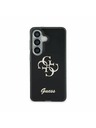 Guess Guess IML 4G Script Metal Logo Zadní Kryt pro Samsung Galaxy 26 Black