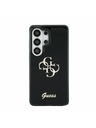 Guess Guess IML 4G Script Metal Logo Zadní Kryt pro Samsung Galaxy 26 Ultra Black