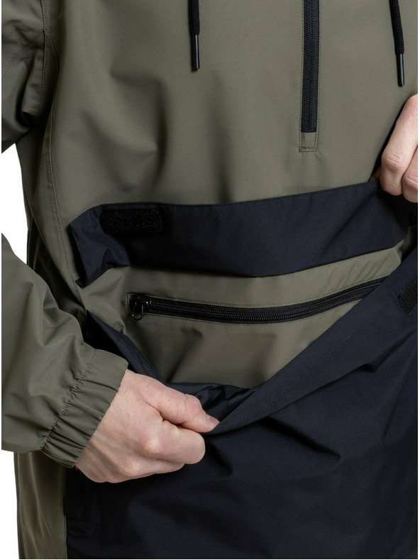 Meatfly Meatfly pánská street bunda Henry Dark Olive / Black