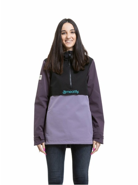 Meatfly Meatfly dámská street bunda Kalle Black / Violet