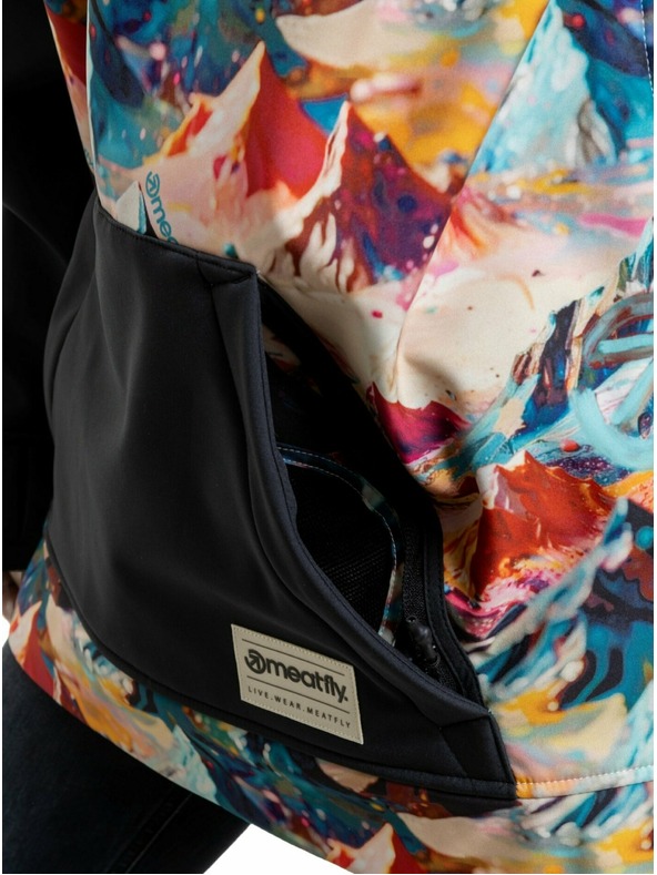 Meatfly Meatfly dámská street bunda Alita Mango Mountains / Black