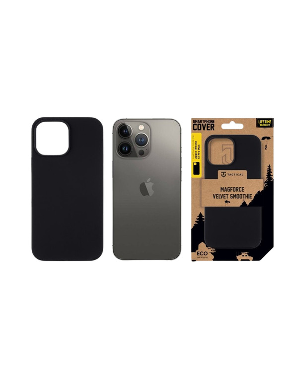 Tactical Tactical MagForce Velvet Smoothie Kryt pro Apple iPhone 13 Pro Max Asphalt