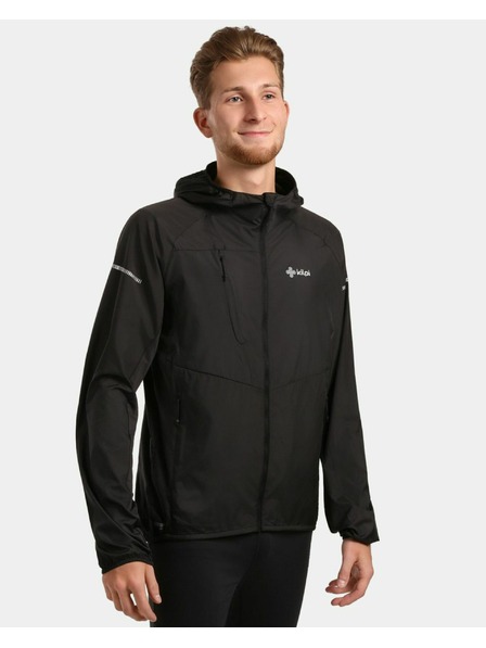 Kilpi Pánská lehká větruodolná bunda Kilpi ROSA-M Černá