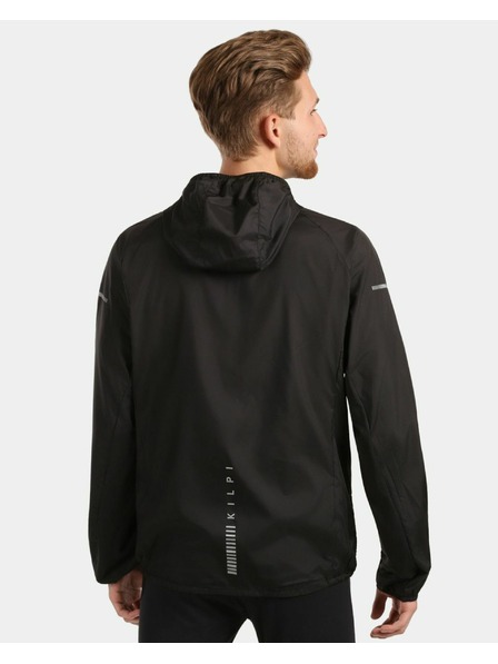 Kilpi Pánská lehká větruodolná bunda Kilpi ROSA-M Černá