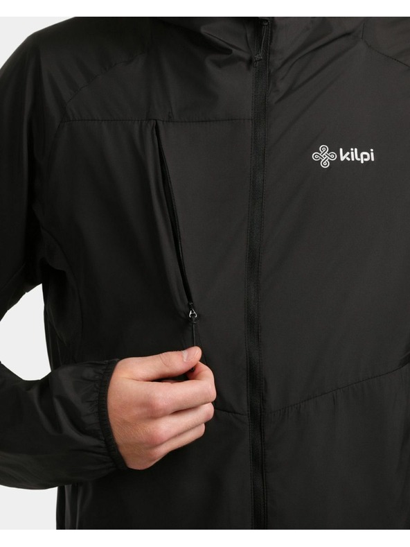 Kilpi Pánská lehká větruodolná bunda Kilpi ROSA-M Černá
