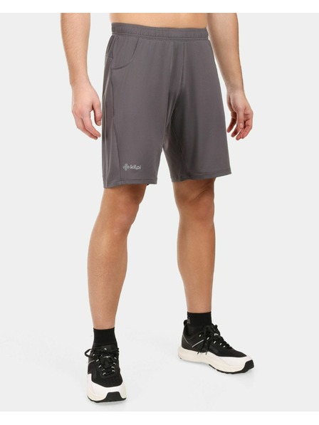 Kilpi Pánské fitness šortky Kilpi NANTES-M Tmavě šedá