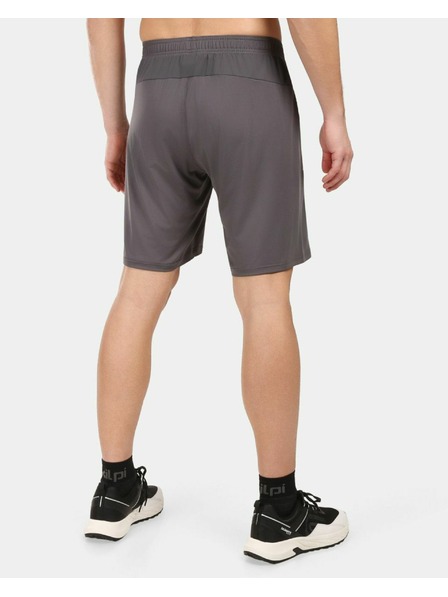 Kilpi Pánské fitness šortky Kilpi NANTES-M Tmavě šedá