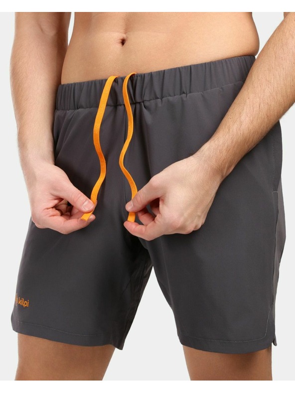 Kilpi Pánské fitness šortky Kilpi BRAY-M Tmavě šedá