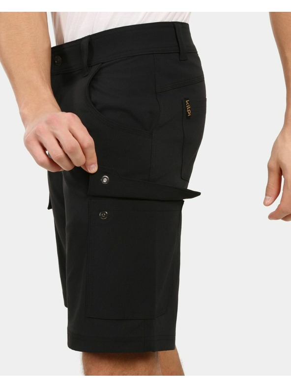 Kilpi Pánské kapsačové kraťasy Kilpi KILKIS-M Černá