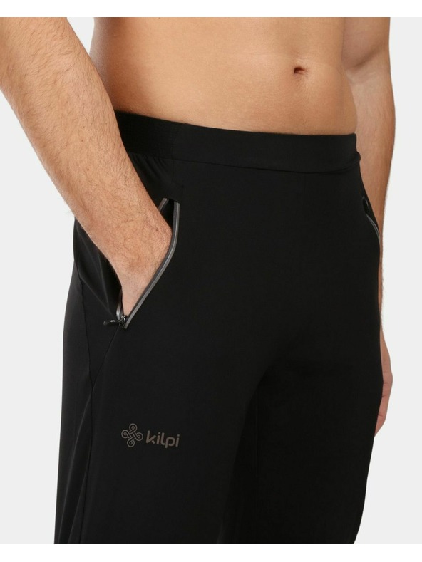 Kilpi Pánské běžecké kalhoty Kilpi HEYES-M Černá