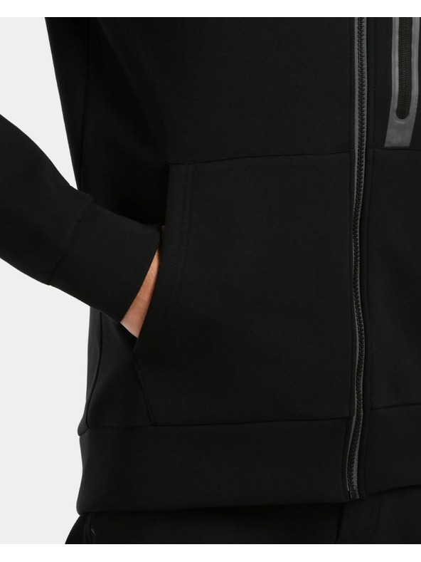 Kilpi Bavlněná mikina s kapucí pro aktivní styl Kilpi OKAMPOS-M Černá