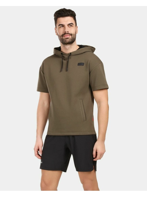 Kilpi Pánská mikina s kapucí Kilpi DIAN-M Khaki