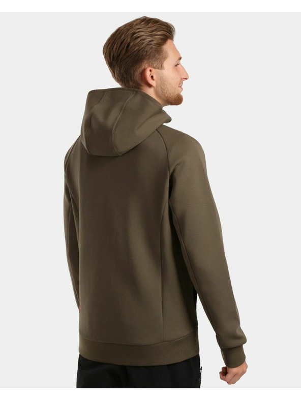 Kilpi Pánská bavlněná mikina Kilpi BALU-M Khaki