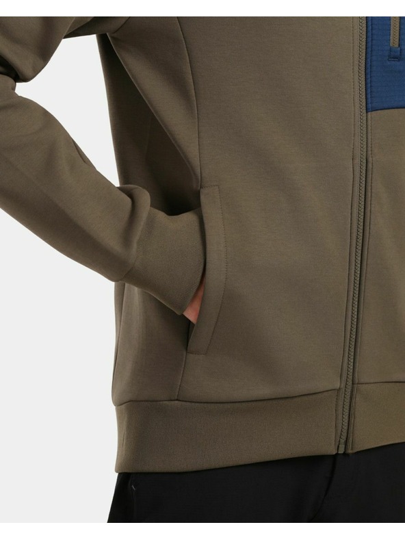 Kilpi Pánská bavlněná mikina Kilpi BALU-M Khaki