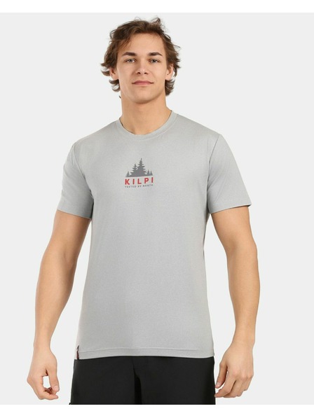 Kilpi Pánské outdoorové triko Kilpi LISMAIN-M Světle šedá