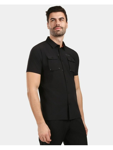 Kilpi Pánská outdoorová košile Kilpi BOMBAY-M Černá