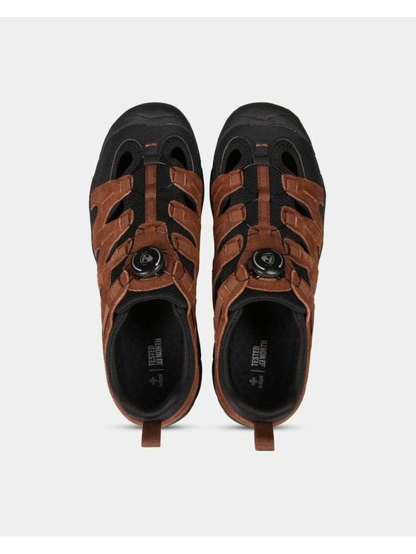 Kilpi Unisex turistické sandály Kilpi SANDRO-U Hnědá