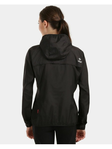Kilpi Dámská větruodolná běžecká bunda Kilpi ANORI-W Černá