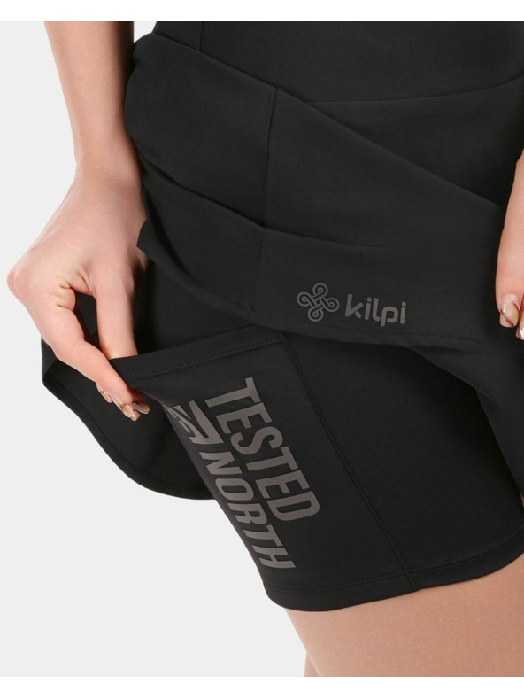 Kilpi Dámská běžecká sukně Kilpi TITICACA-W Černá