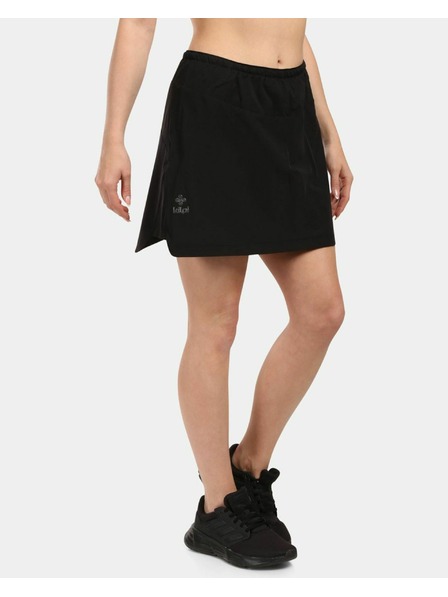 Kilpi Praktická outdoorová sukně Kilpi NINA-W Černá