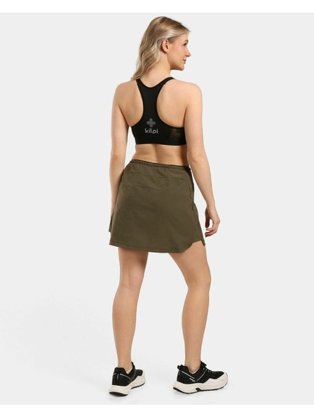 Kilpi Praktická outdoorová sukně Kilpi NINA-W Khaki