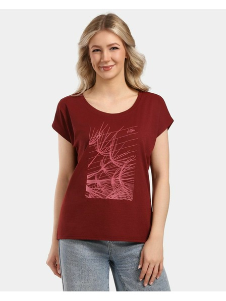Kilpi Dámské funkční tričko Kilpi ARONY-W Tmavě červená