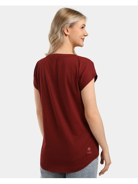 Kilpi Dámské funkční tričko Kilpi ARONY-W Tmavě červená