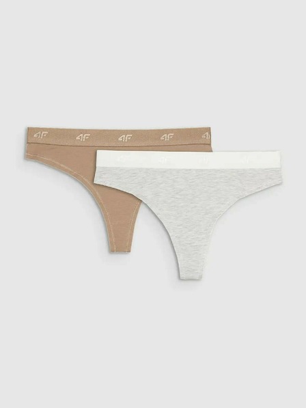 4F Dámské tanga 4F (2pack)